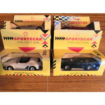 Excellent Condition, 5x Vintage Maisto / Shell Supercar / Sports Car Collections