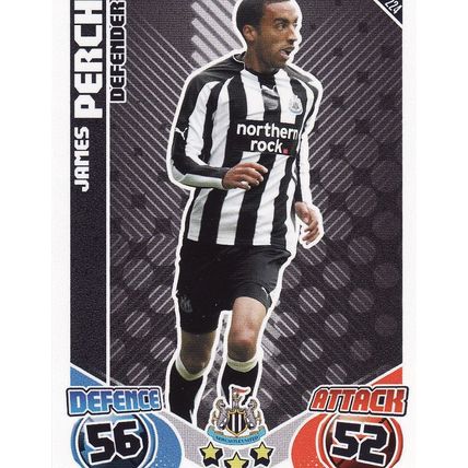 Match Attax 2010/2011 224 James Perch Newcastle United