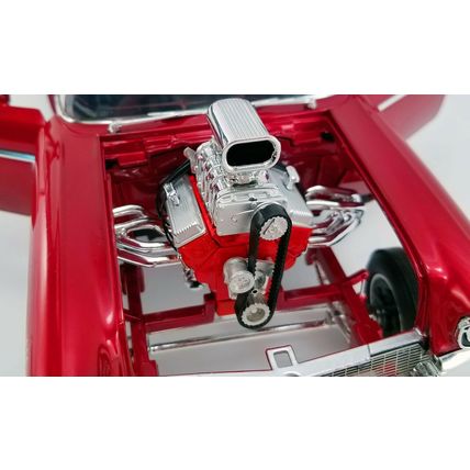 1/18 1957 Chevrolet Bel Air Gasser "Rat Fink Gasser" Red Metallic Limited Editio