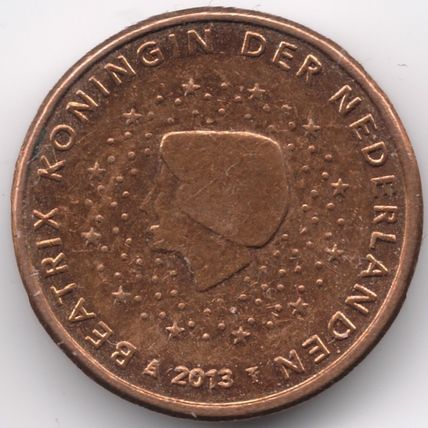 Netherlands : 1 Euro Cent 2013 (3)