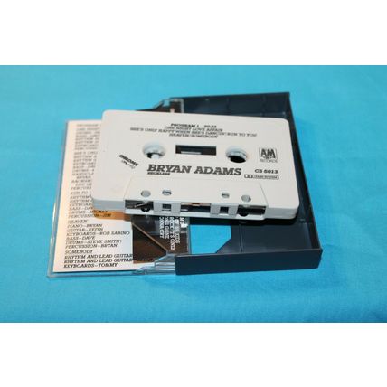 Reckless Bryan Adams Cassette Tape 1991 Chrome Summer of 69 Run to You