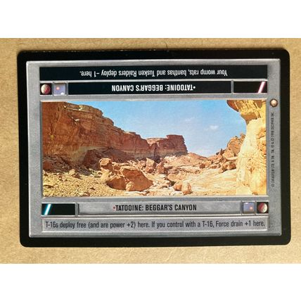 Star Wars CCG: Special Edition Limited # Tatooine Beggar's Canyon (A) light 1998