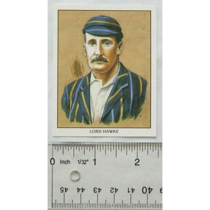 Yorkshire Test Cricketers Card No. 7 Lord Hawke