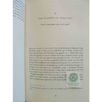ADENAUER THE FATHER OF THE NEW GERMANY by CHARLES WILLIAMS HCDJ
