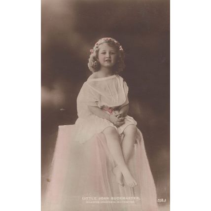 Little Joan Buckmaster Gladys Cooper Old Postcard