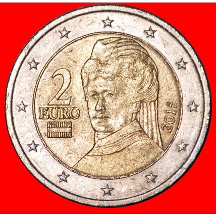 BERTHA 1843-1914: AUSTRIA★2 EURO 2015 NON-PHALLIC 2008-2023★LOW START★NO RESERVE
