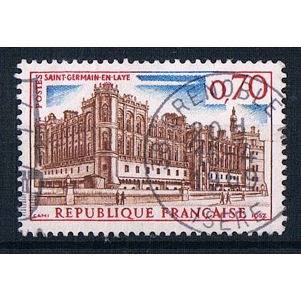 France 1967 SG1757 fr32 Tourist Publicity St. Germain-en-Laye 70c Used Stamp