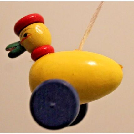 Vintage Wooden Duck Mobile