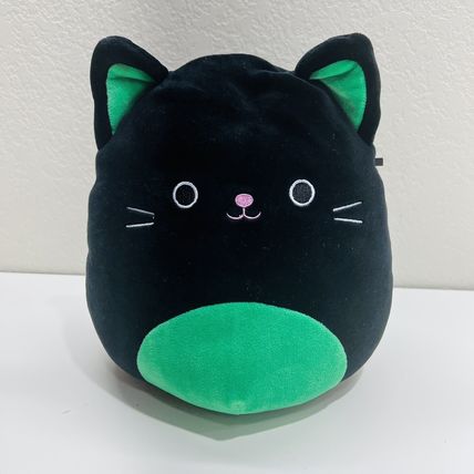 Squishmallow Halloween Cat Plush Kellytoy 8in CLEO The Black and Green Toy