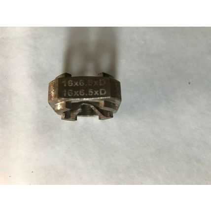 3 STILLWATER 16x6.5xD ST023350 SPOT WELDING TIP FACE CUTTER WHITE CCW16x6.5xD,AJ