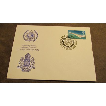 1969 Event Cover - International Police Association - Aberdeen Friendship week