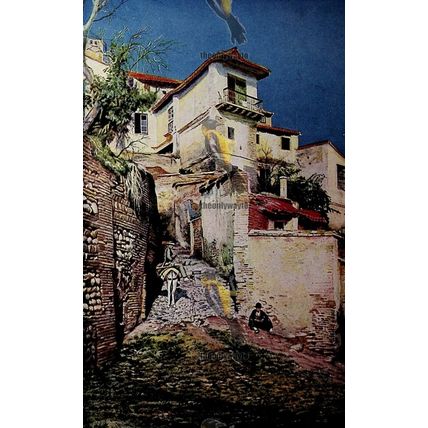 Albaicin Quarter, Granada, Andalusia, Spain, Modern Reproduction