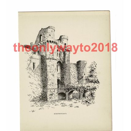 Hurstmonceaux, Sussex, Book Illustration (Print), 1903