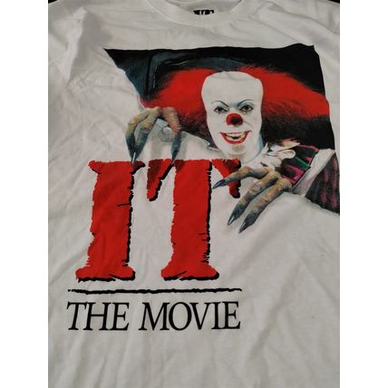 IT THE MOVIE - 2020 Pennywise Printed Long Sleeve Retro T-shirt ~M L XL XXL
