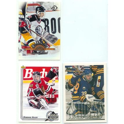Dominic Hasek 11x card lot