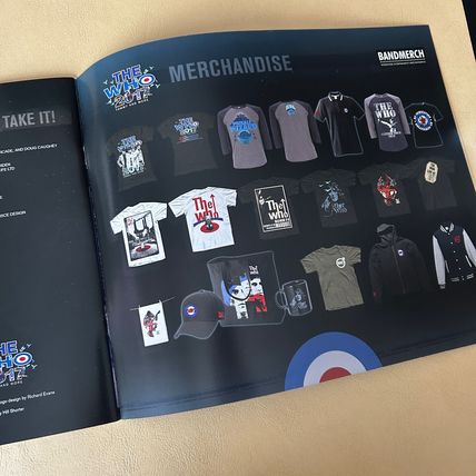 THE WHO 20 page Tour Programme 2017 Tommy & More Townshend Daltrey MINT LotsPics