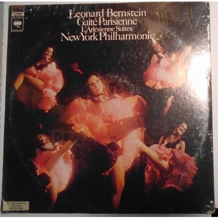 SEALED Leonard Bernstein ‎Promo LP : Gaîte Parisienne - L'Arlésienne Suites
