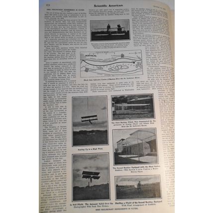 Scientific American - October 19, 1907 - Flying Experiments; Manufacturing, etc