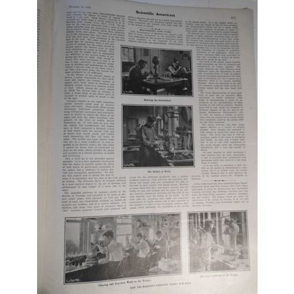 Scientific American - October 19, 1907 - Flying Experiments; Manufacturing, etc