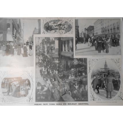 1903 Where New York Does Its Holiday Shopping - The Commercial Advertiser Dec 19
