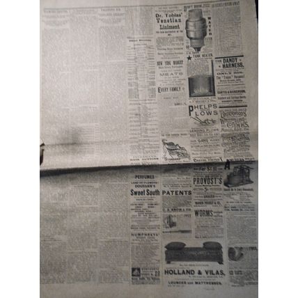 The Suffolk County Argus, 1890 - Lynching, murders, oil rich colored woman, etc.