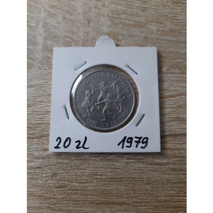 20 Zloty 1979 Kinder Jahr Münze