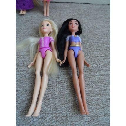 11 x Disney Dolls Inc Elsa Jasmine Tangled Ariel Belle Pocahontas