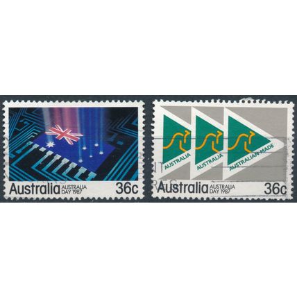 Australia Day - Australia 1987 - FH - SG 1044/5 (D)