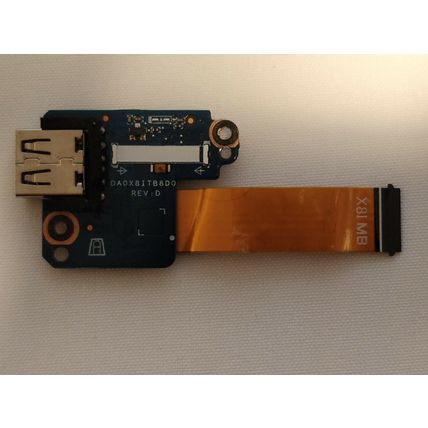 HP ProBook 430 G6 G7 Power USB Board + Ribbon Cable L44536-001 DA0X8ITH8D0 (S4)