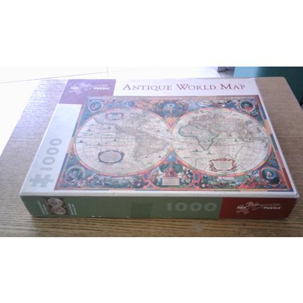 ANTIQUE WORLD MAP Jigsaw Puzzle (1000 Piece) Pomegranate