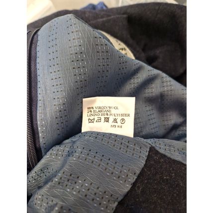 Sticky Fingers Fitted Blue Navy Wool Dress 10 UK