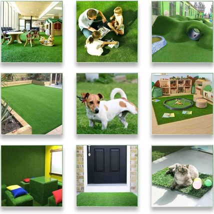 Artificial Grass Turf Outdoor, 3FT X 10FT (30 Square Feet) 1.38" Thick Fake Real