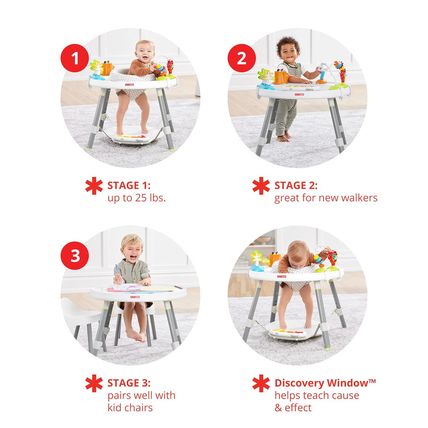 Skip Hop Baby Activity Center: Interactive Play Center with 3-Stage Grow-With-Me