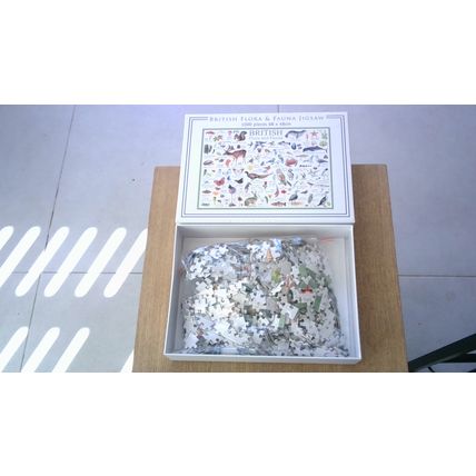 BRITISH FLORA & FORNA Jigsaw Puzzle (1000 Piece) Tailormade Creative Design Ltd