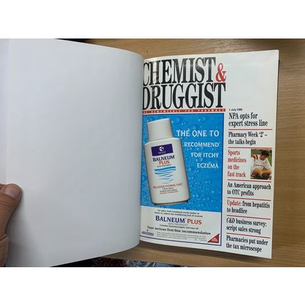 APOTHECARY "CHEMIST & D" PHARMACY BOUND MAGS JULY TO DEC 1995 3.3kg BOOK (EV4)