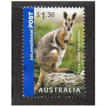 AUS 2007 $1.30 'YELLOW FOOTED ROCK WALLABY' FINE USED (EBID2896)