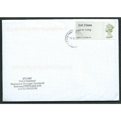 2014 1ST (UP TO 100g) POST & GO (NO CODES) ON COVER (EBID37-099)