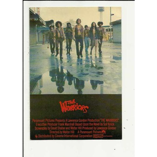 THE WARRIORS Poster Art Postcard by Humour a la Carte (AC 116)