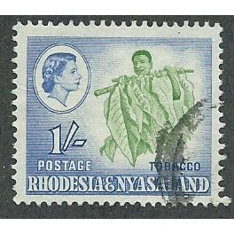 RHO 1959 1/- 'TOBACCO' FINE USED (EBID45-641)