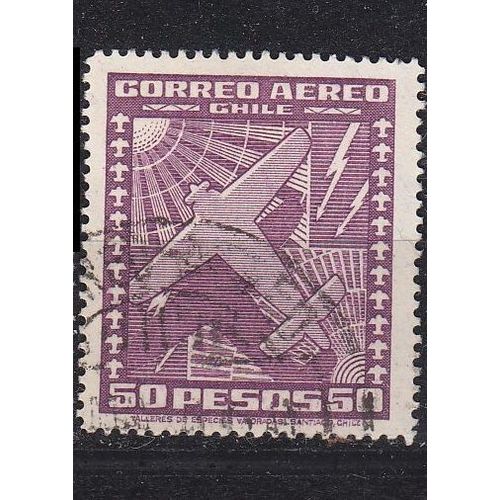 CHILE [1934] MiNr 0219 a ( O/used ) Flugzeuge