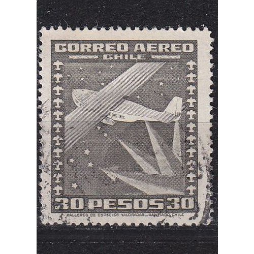 CHILE [1944] MiNr 0347(B) ( O/used ) Flugzeuge