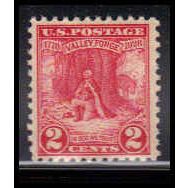 645 2c Valley Forge Just Clears MNH O0986