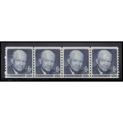 1401 6c Dwight Eisenhower Fine MNH CLP+2 KA9075