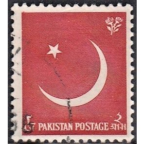 PAKISTAN, 1956 2a Crescent and Star, SG 83 (Scott #83), used