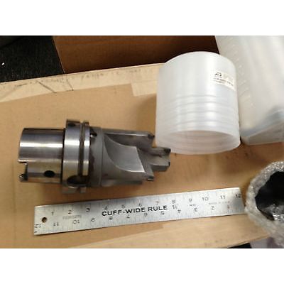 KENNAMETAL PT04A01775 HSK-100 PCD TIP COOLANT STEP BORING TOOL 610498DC-1 ,TC