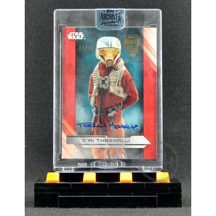 Topps Star Wars Archives Signatures – Autograph – Paul Kasey 11/85