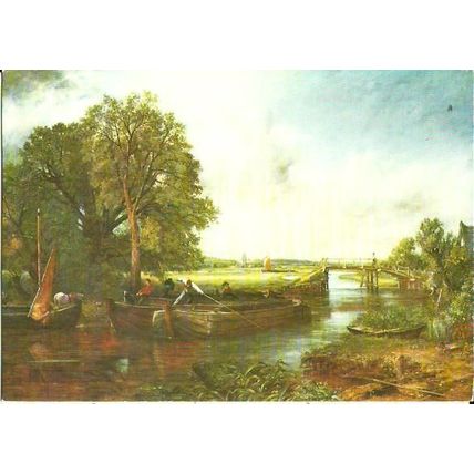 Art JOHN CONSTABLE The Stour Near Dedham (Medici 1647)