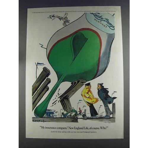 1980 New England Life Ad - My Insurance Company?