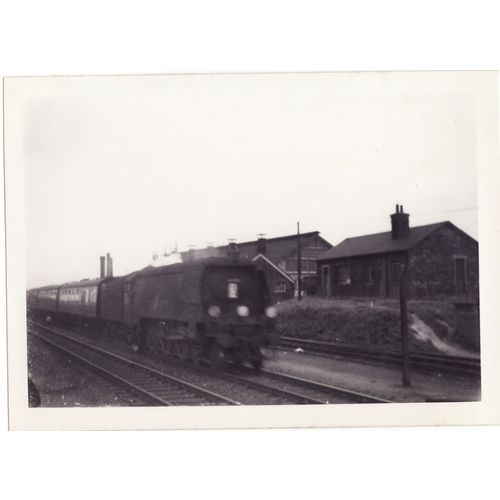 Railway Photo SR BB 34069 Hawkinge Basingstoke 1962 Southern Battle Britain Loco
