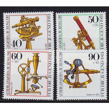 GERMANY BERLIN [1981] MiNr 0641-44 ( **/mnh )